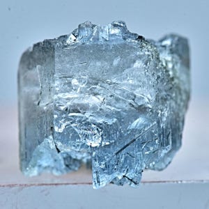Unusual Vorobyevite Beryl Rosterite Crystal With Tourmaline Needles 3 Carat