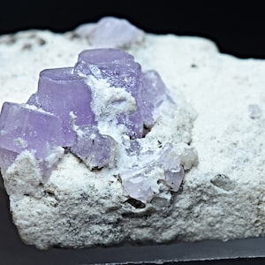 Rare Fluorescent Purple Apatite Crystal Specimen 21 Carat