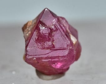 Natural Terminated Red Spinel Crystal From Badakhshan Afghanistan 1 Carat