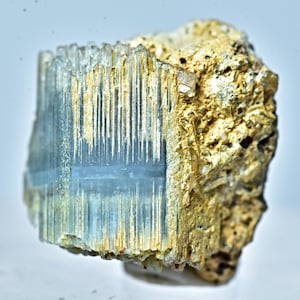 Natural Unusual Vorobyevite Beryl Rosterite Crystal Specimen 6.40 Carat