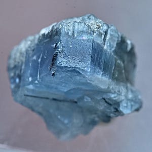 Unusual Vorobyevite Beryl Rosterite Crystal With Tourmaline Inclusiion 4.80 Crat