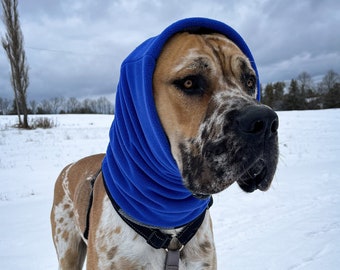 Dog Snood Fleece Dog Snood for Dogs Great Dane Snood