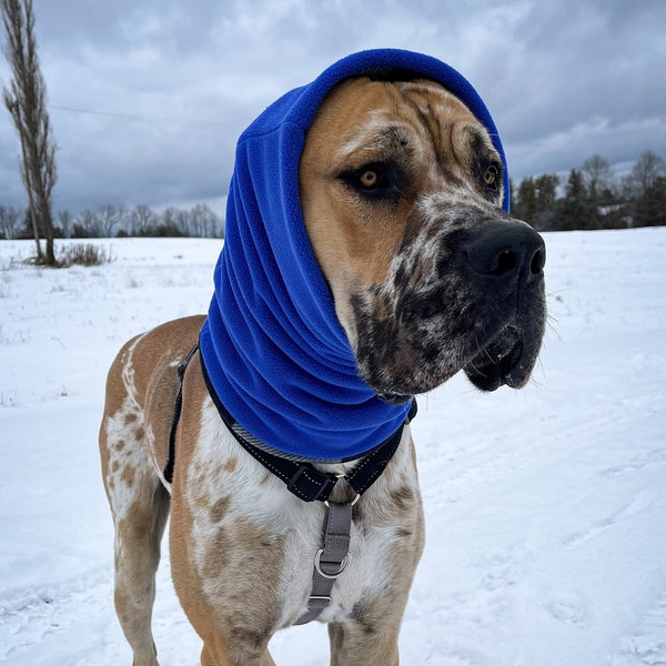 Dog Snood Fleece Dog Snood for Dogs Great Dane Snood