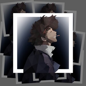 Space Cowboy 12”x12” art print