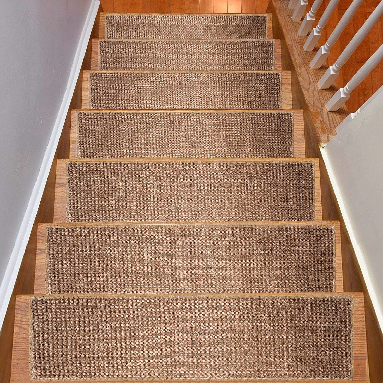 Organic Cotton Jute Stair Treads Carpet Woven Stair Runner Etsy