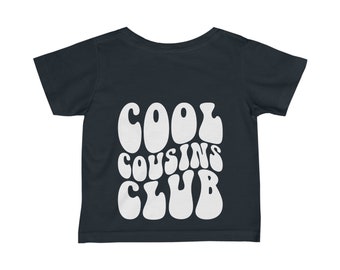 Cool Cousins Club - T-shirt en jersey fin pour bébé