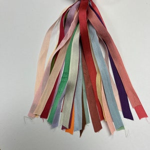 Silk Ribbon 7mm 30 colors