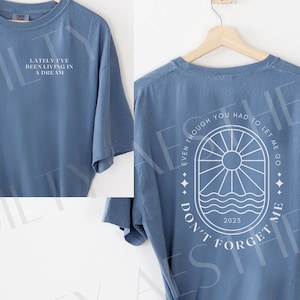 Don&#39;t Forget Me Shirt, Dermot Kennedy Shirt, Dermot Kennedy New Song