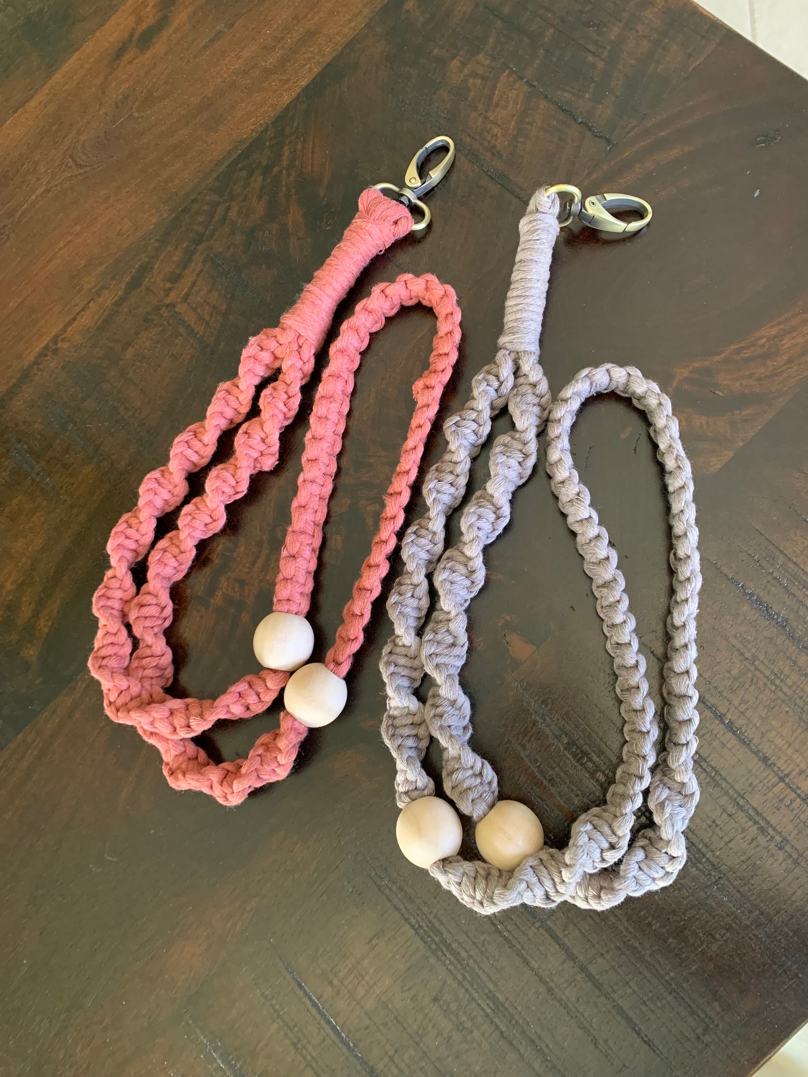Handmade Macrame Lanyard Etsy