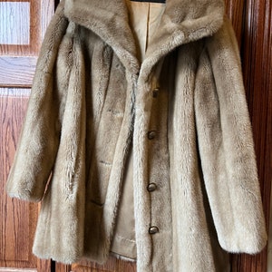 Vintage Faux Fur Coat. Grandella II Fairmoore. - Etsy