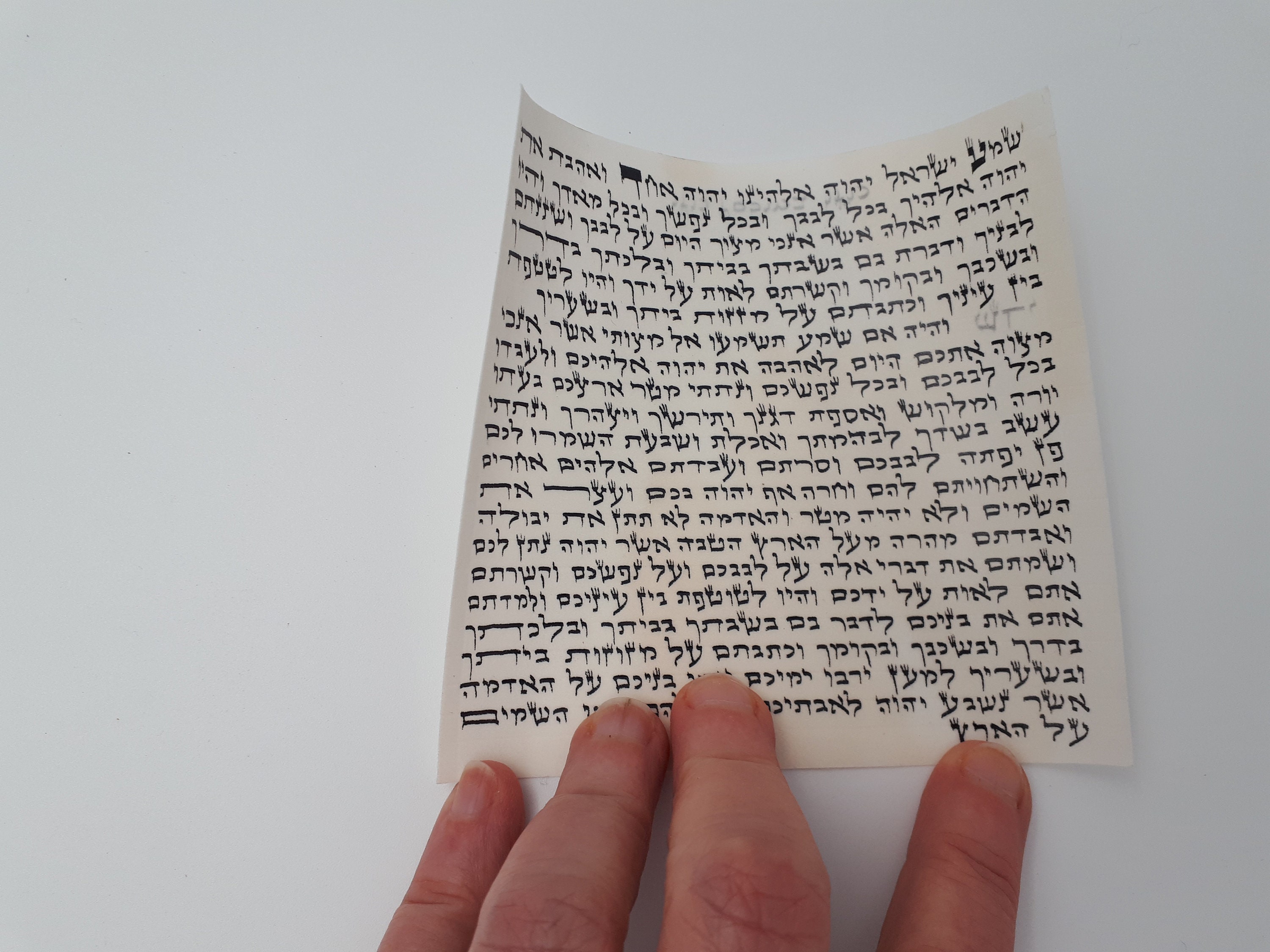 Mezuzah Scroll Kosher Scrolls in Two Sizes Etsy