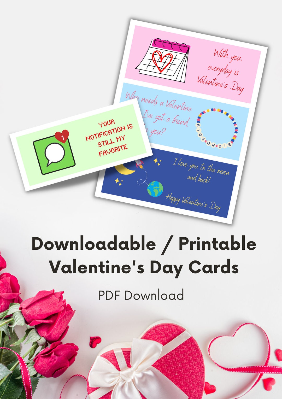 Printable Valentine's Day Cards, Funny Cards, Sweet Cards, Food Themed ...