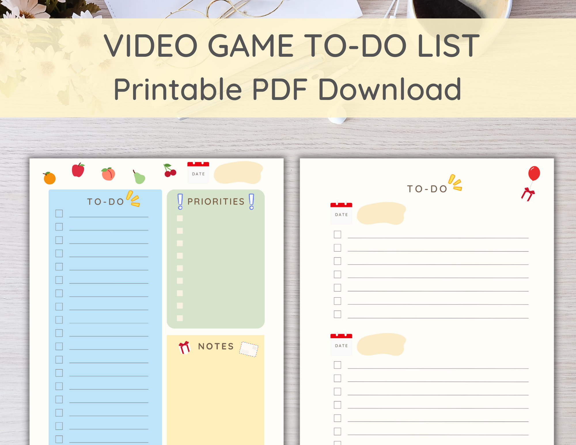 RPG Boss Checklist With Mini Boss Priorities Printable Geek 