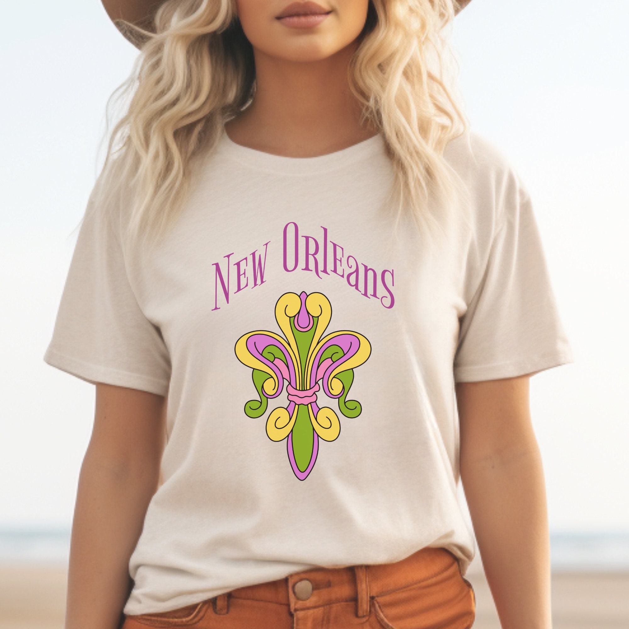 Visit New Orleans, Louisiana the Big Easy T-shirt, Comfort Colors ...