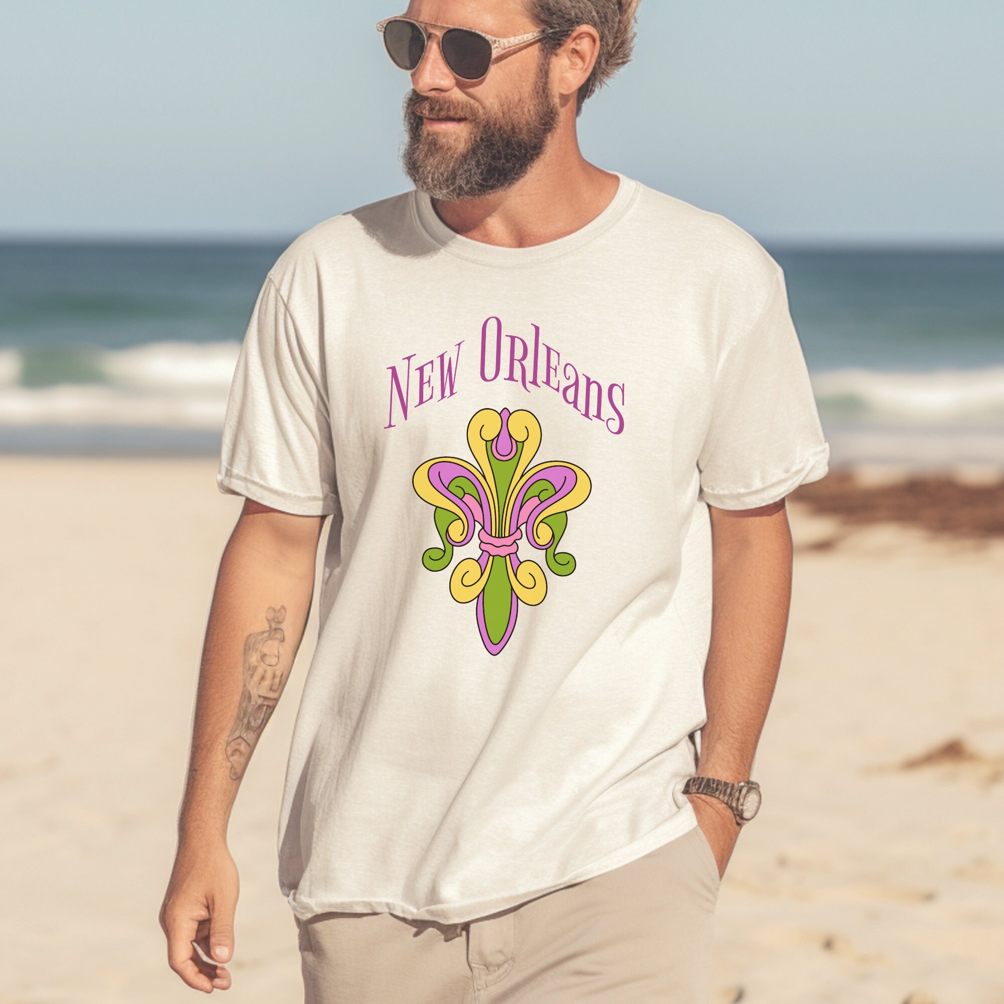 Visit New Orleans, Louisiana the Big Easy T-shirt, Comfort Colors ...