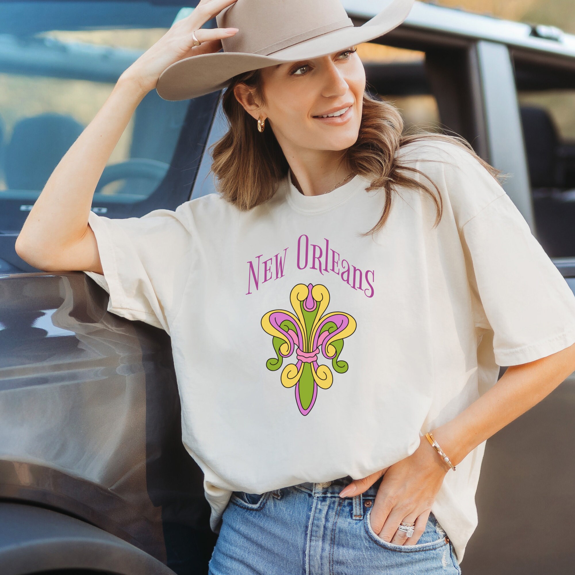 Visit New Orleans, Louisiana the Big Easy T-shirt, Comfort Colors ...