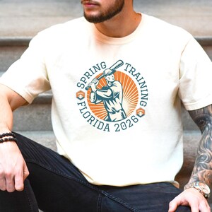 Vintage Baseball Florida Spring Training 2026 T-Shirt, Retro Grapefruit Spring Training Games, Unisex Comfort ColorsTee, Visit Florida
