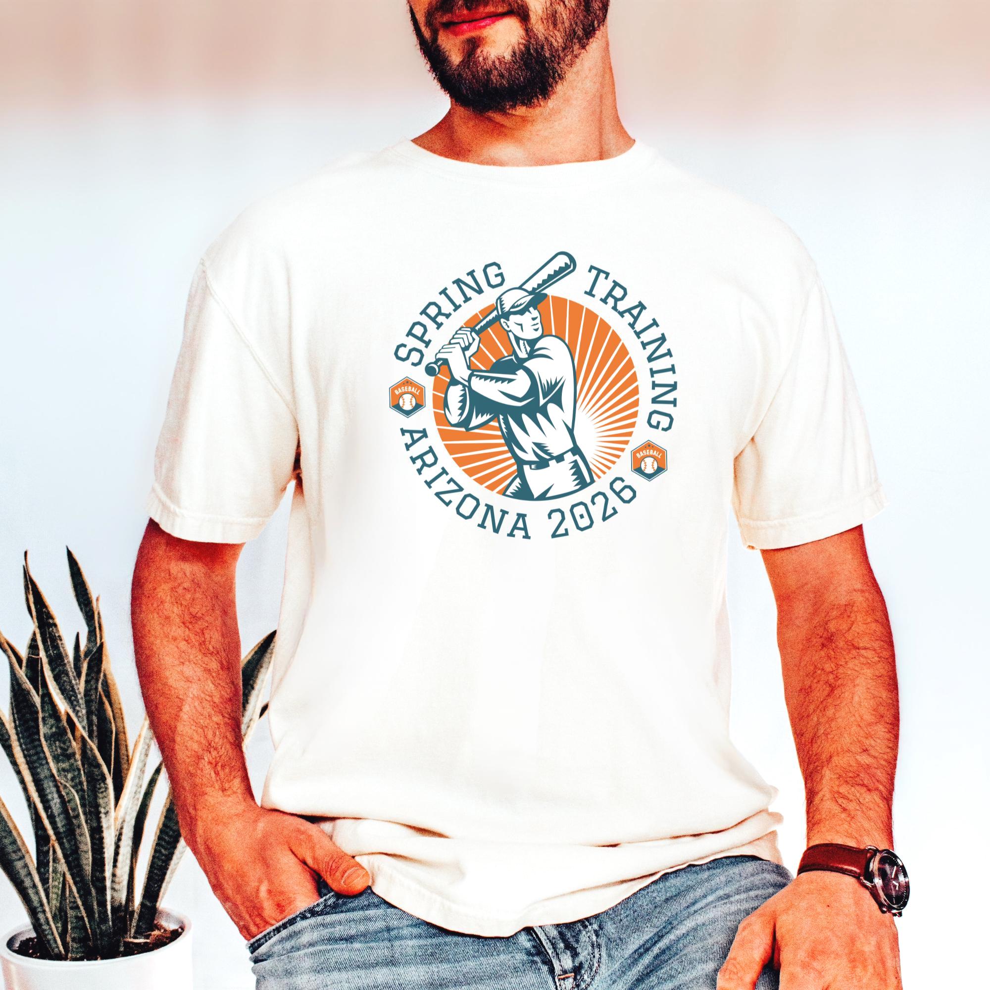 Vintage Baseball Arizona Spring Training 2026 T-shirt, Retro
