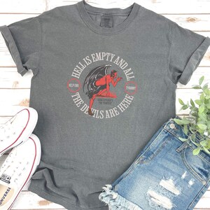 Comfort Colors Save Democracy Political T-Shirt, Protest Rally Tee, Anti-Trump Shirt, Anti-Fascism Tee, Shakespeare Quote, Jamie Raskin image 8