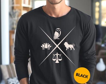Camiseta estoica Comfort Colors, Cuatro virtudes cardinales del estoicismo, Minimalista, Filosofía estoica, Camiseta estoica unisex, Aurelio, Séneca y Epicteto