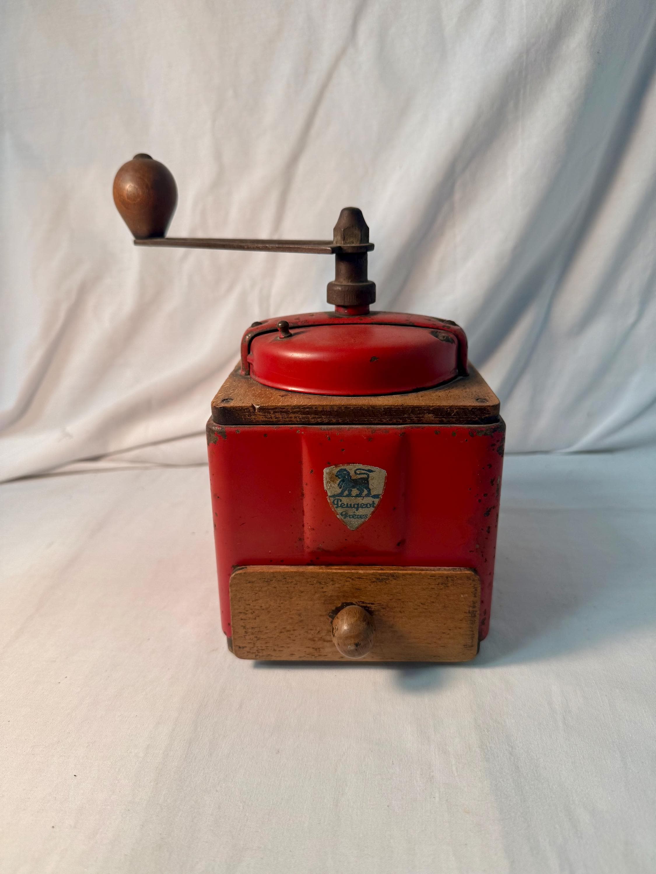 French Antique Coffee Grinder - Etsy