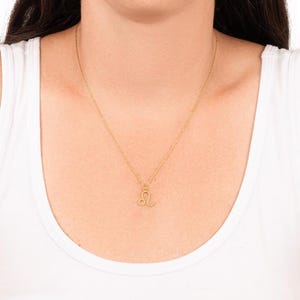 Ketting met sterrenbeeld Leeuw, ketting met astrologisch symbool