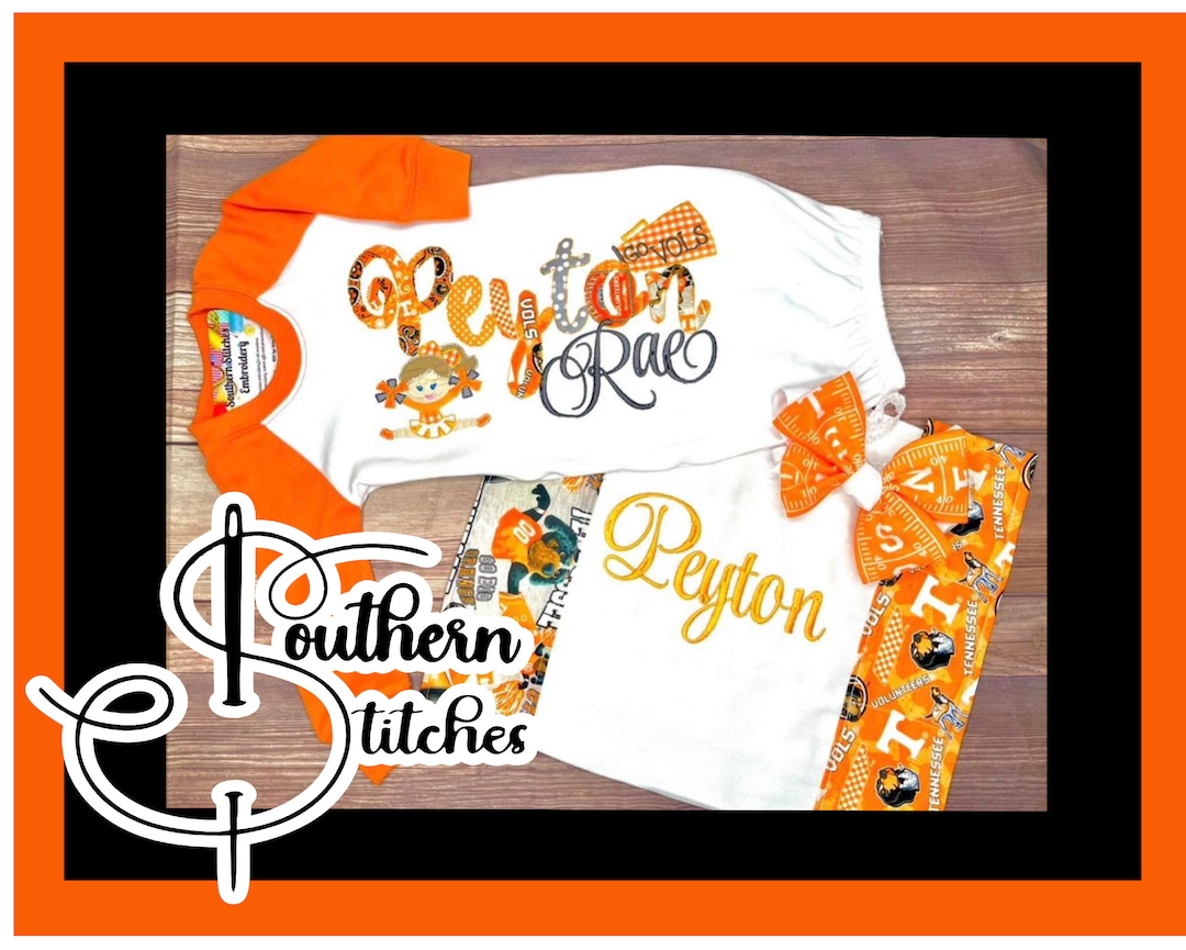 University of Tennessee Toddler & Girls Vols Spin Dress