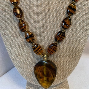Vintage Individual Perfume Bottle Necklace
