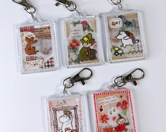 Llavero con colgante para bolso de Moomin