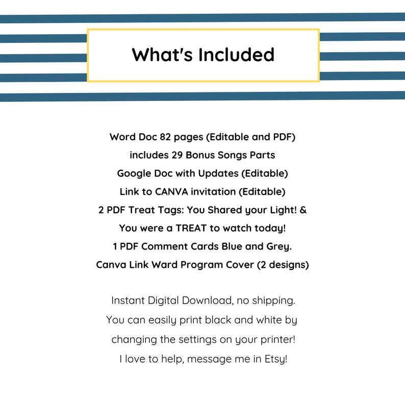 2026 Old Testament Primary Program Script: Customizable LDS Presentation Kit (Digital Download) image 15