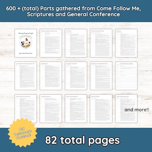 2026 Old Testament Primary Program Script: Customizable LDS Presentation Kit (Digital Download) image 11
