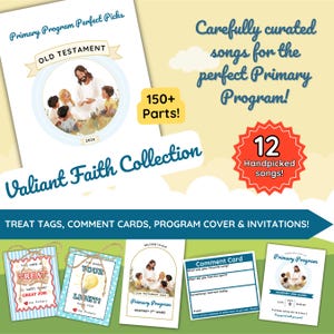 Primair programma 2026 Perfecte keuzes: Valiant Faith-collectie | Primair programmascript | Uitnodigingen + wijkprogramma en meer digitale download