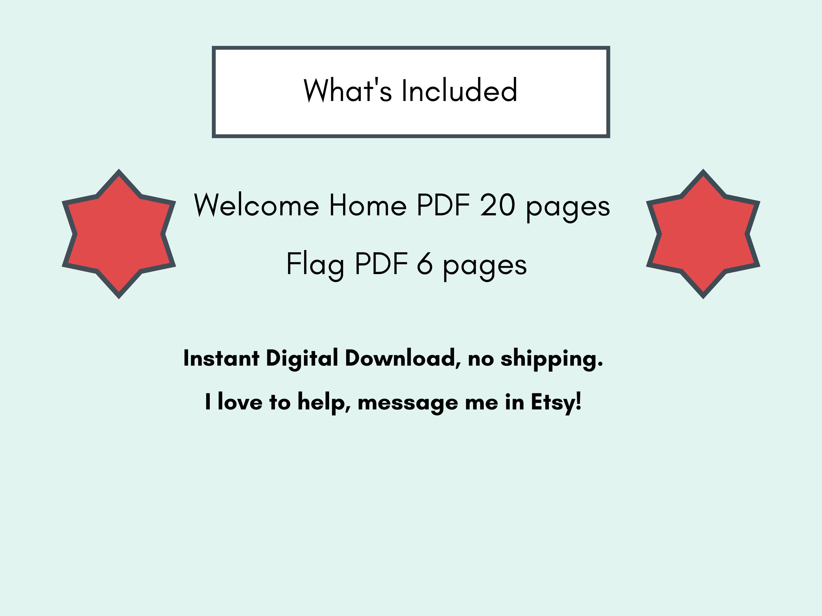 Welcome Home Pennant Banner Missionary Sign Personalized - Etsy