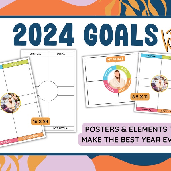 Lds Goal Board 2024 Etsy - Il 600x600.5760111843 S4lp 