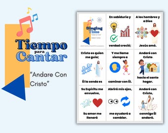 LDS Primary Singing Time Flipchart: Andare Con Cristo (Digital Download) Come Follow Me