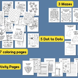 Junior Primary General Conference Packet April 2024 LDS Coloring Pages for General Conference Games, Activities, Coloring Pages image 4
