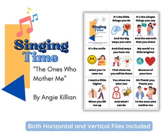 Ceux qui m'ont nourri d'Angie Killian | Tableau de conférence de l'heure du chant primaire SDJ (téléchargement numérique)
