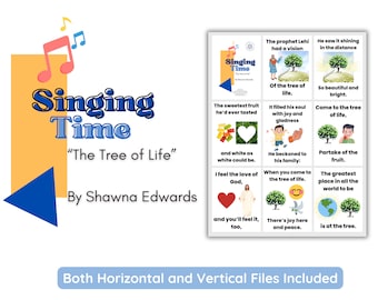 The Tree of Life LDS Primary Singing Time Flip Chart (Digital Download)