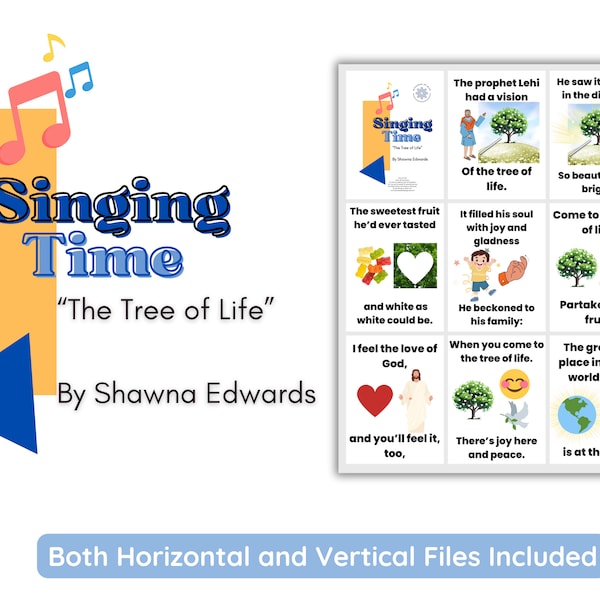 LDS Singing Time | The Tree of Life By Shawna Edwards | Primary Music | Singing Time Flip Chart for Primary Come Follow Me | LDS | BOM 2024