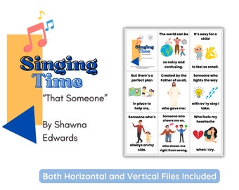 LDS Singing Time | That Someone By Shawna Edwards | Primary Music | Singing Time Flip Chart for Primary | LDS | Father's Day Song