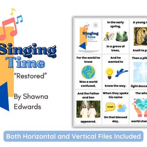 LDS Singzeit | Restauriert von Shawna Edwards | Primäre Musik | Singzeit Flip Chart für Grundschulkind | LDS | Song-Visuals | Folge 2025