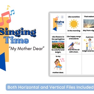 LDS Singing Time | My Mother Dear | Primary Music | Singing Time flipchart for Primary Come Follow Me | Mother's Day Song Idea