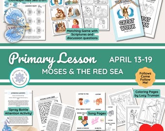 April 13-19 | Grundschulunterricht hilft | Komm Folge mir 2026 | Moses & das Rote Meer | Fhe | Singing Zeit und Familie hilft dabei