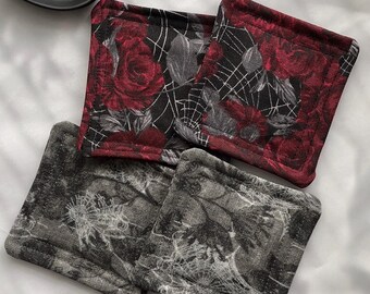 Romantic Goth Handmade Coasters