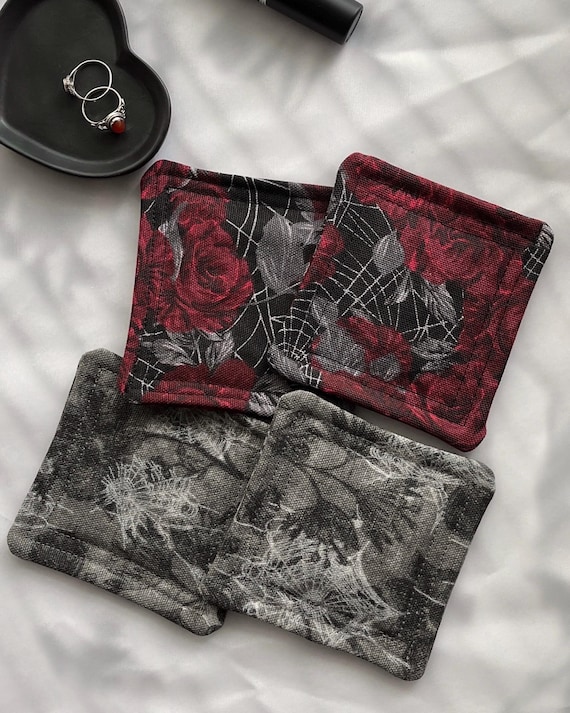 Romantic Goth Handmade Coasters