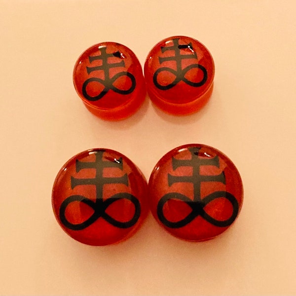 Leviathan Double Flare Ear Gauge Plugs