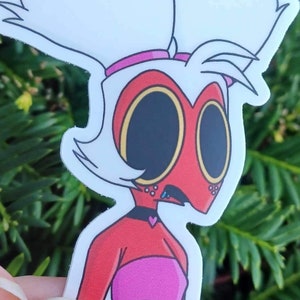 HELLUVA STICKER: Spaced-out Imp Sticker, Imp Sticker, Matte Sticker ...