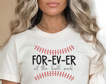 Baseball Mom Shirt, Baseball Shirt, Forever, Game Day Shirt, Baseball Tee