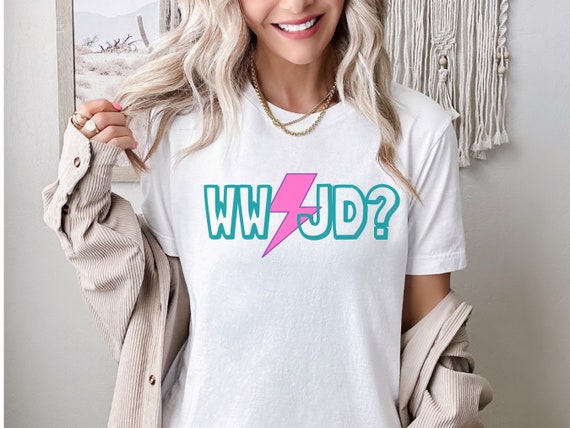 WWJD Shirt - Faith Shirt - Believer Shirt - Christian Women's Shirt