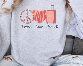 Peace Love Travel, Airport Outfit, Travel Outfit, World Traveler, Adventure Time, Vacation Mode, Airplane Mode, Up Up and Away, jet setter